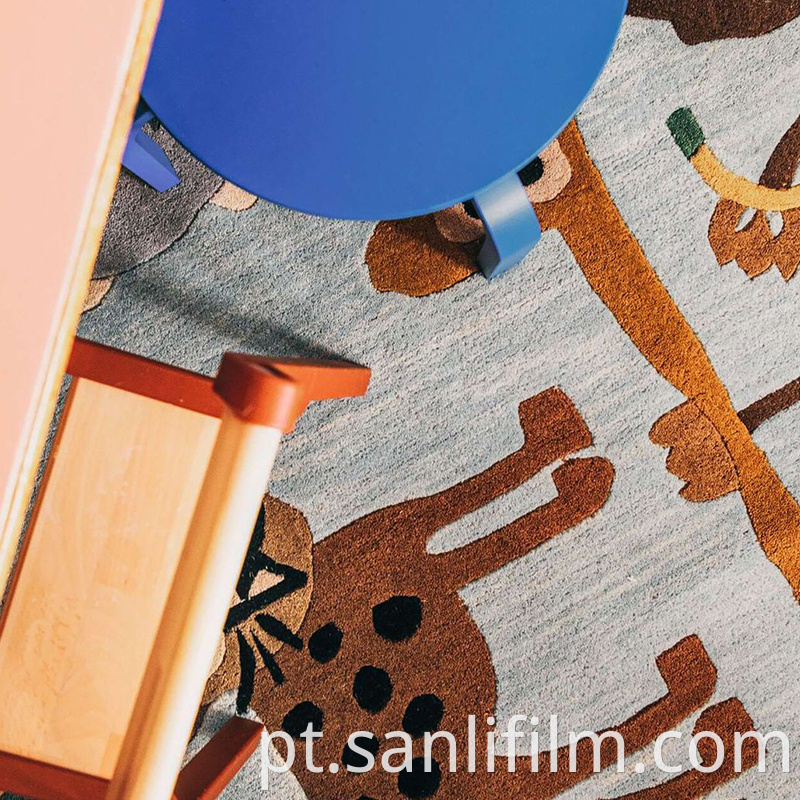 Delicate Natural Fibers Carpet Protective Film